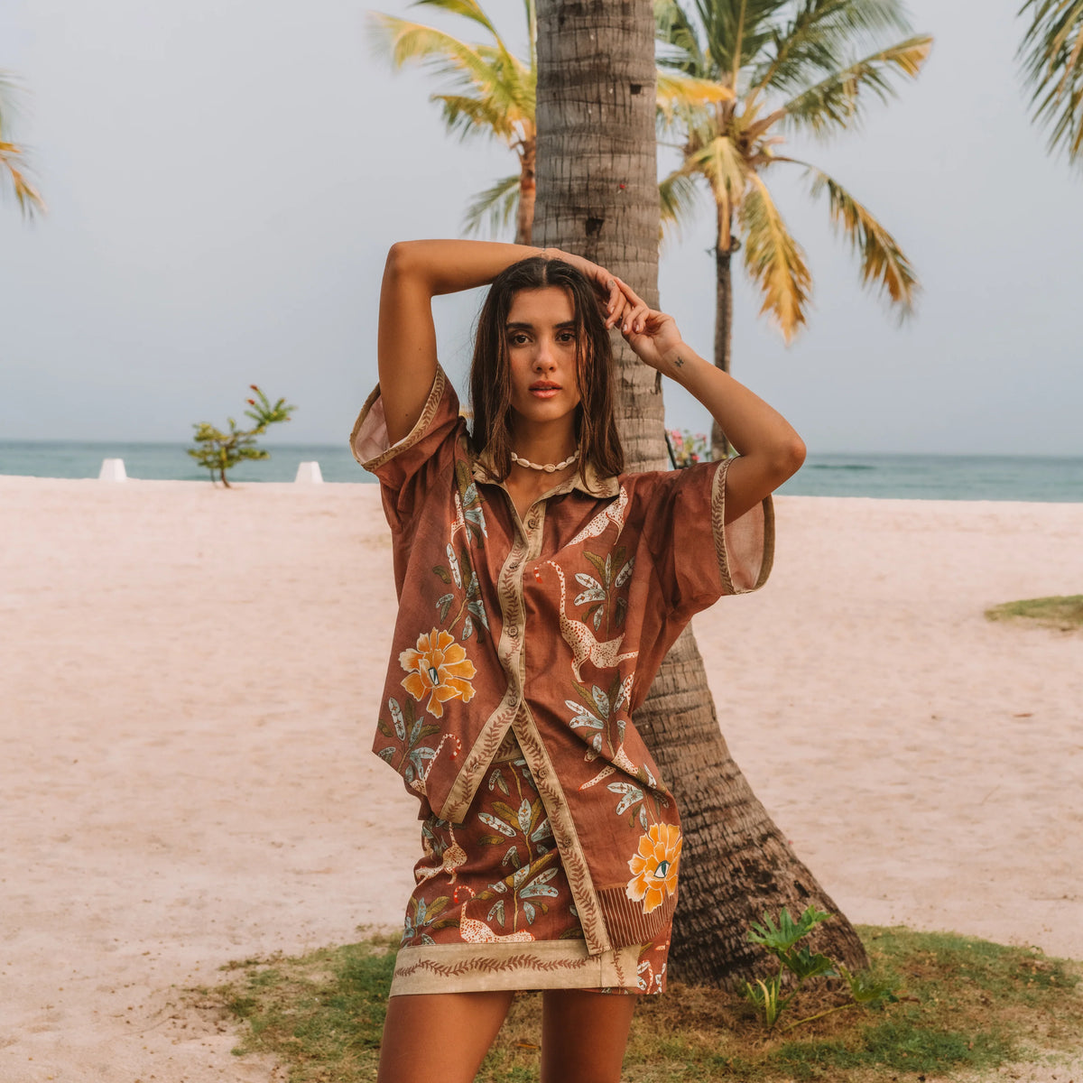 Eye of the Jungle Shirt - Hazel (Wandering Folk)