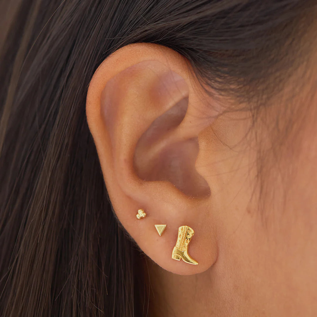 Cowgirl Boot Studs - Silver or Gold