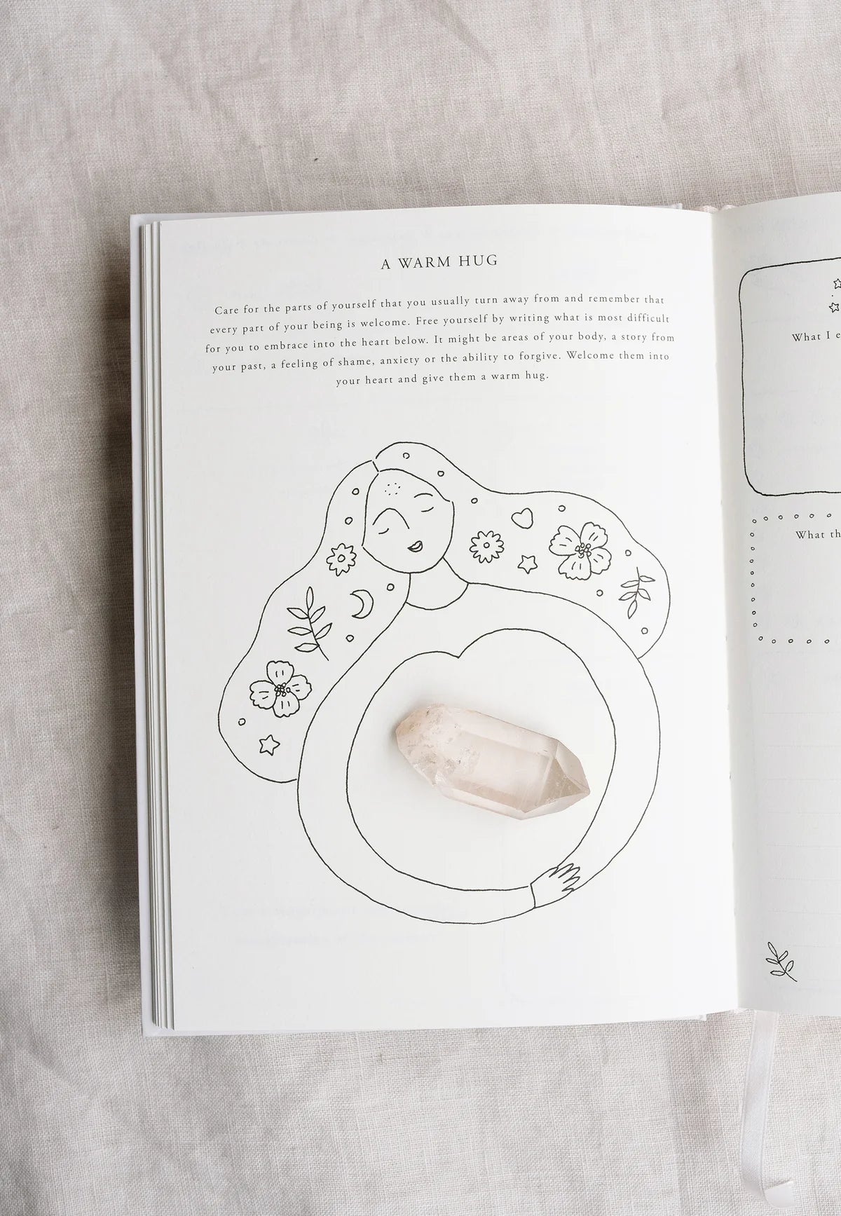 'A Year of Coming Home' Guided Self-Love Journal (Musings from the Moon)