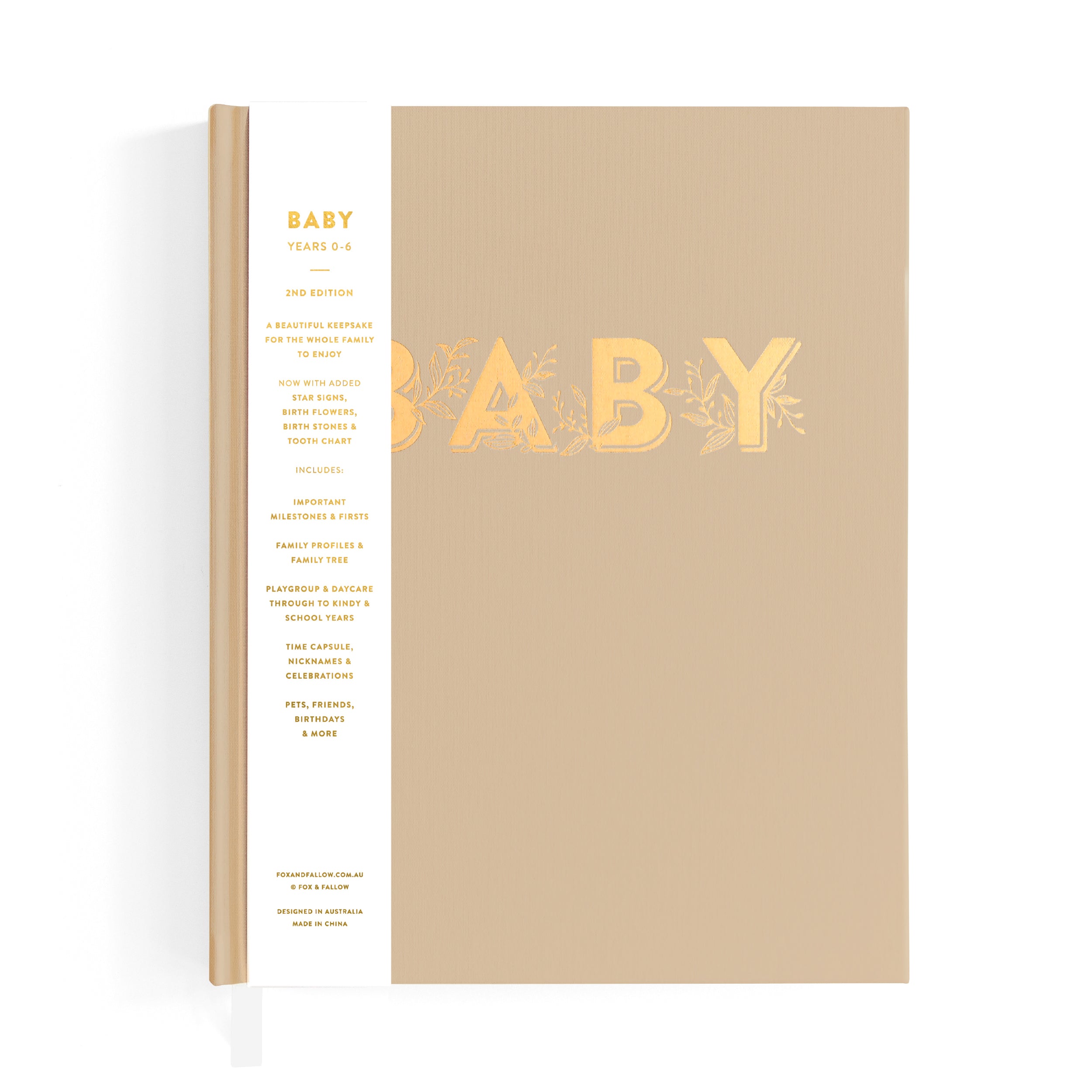 Baby Book - Fox & Fallow