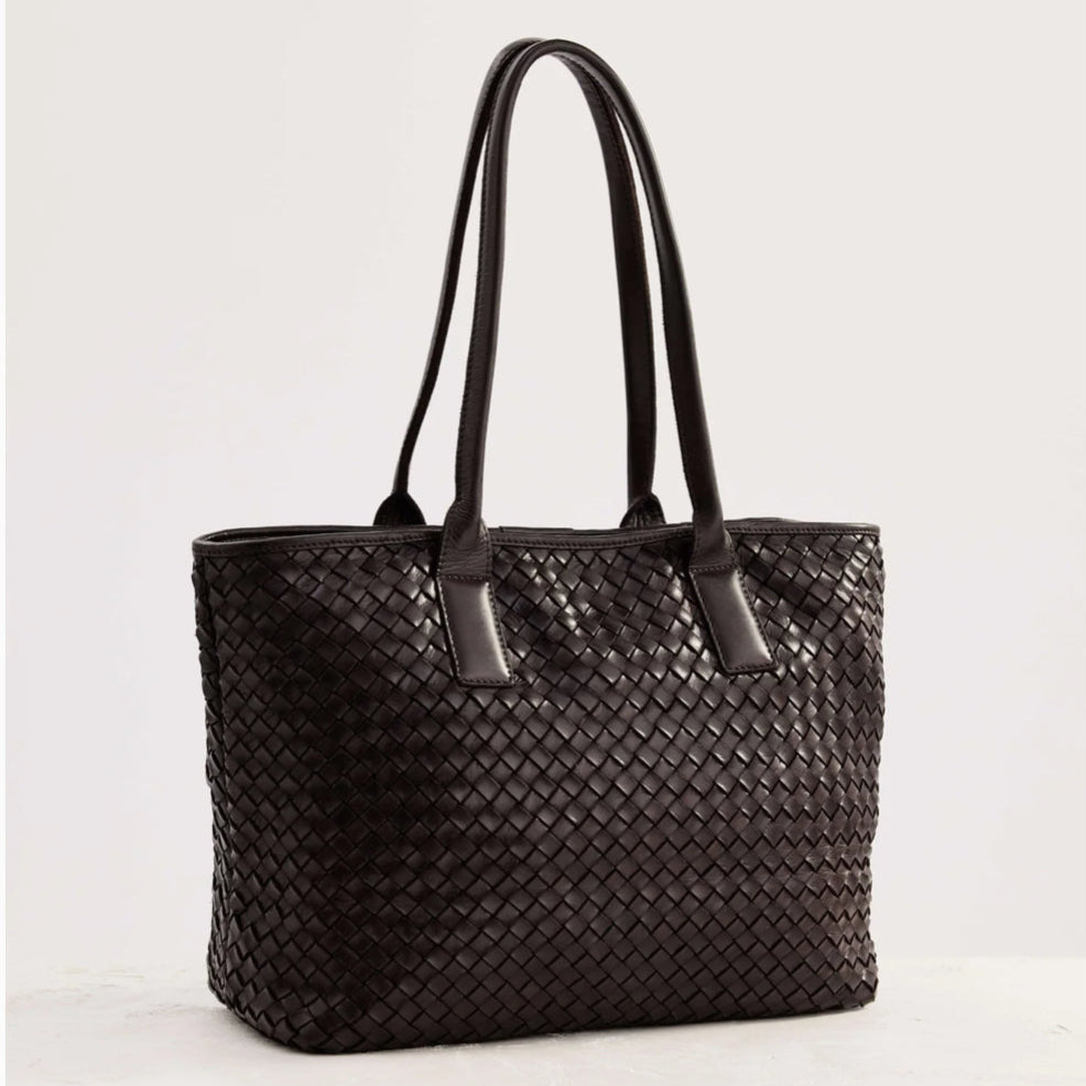 Basque Tote by Juju & Co - Chocolate