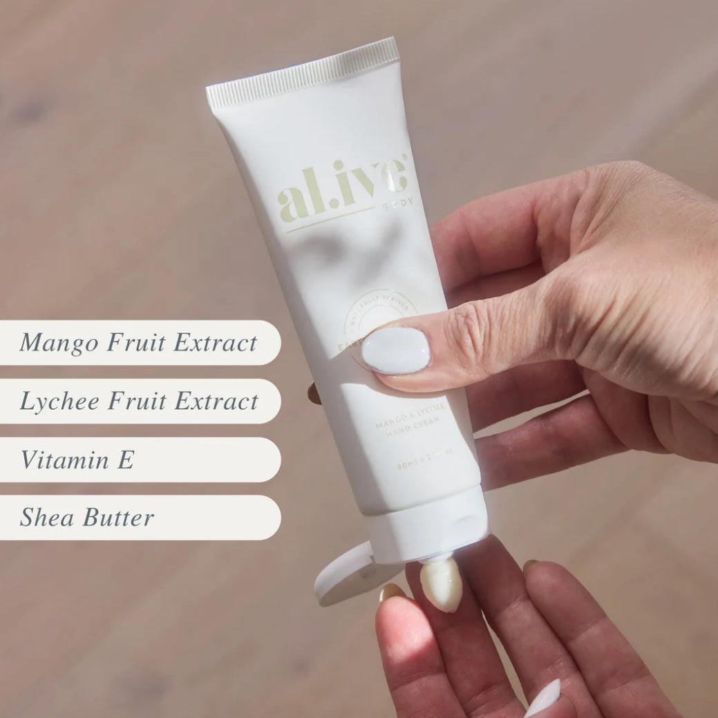 Hand Cream (Alive Body) - Mango & Lychee