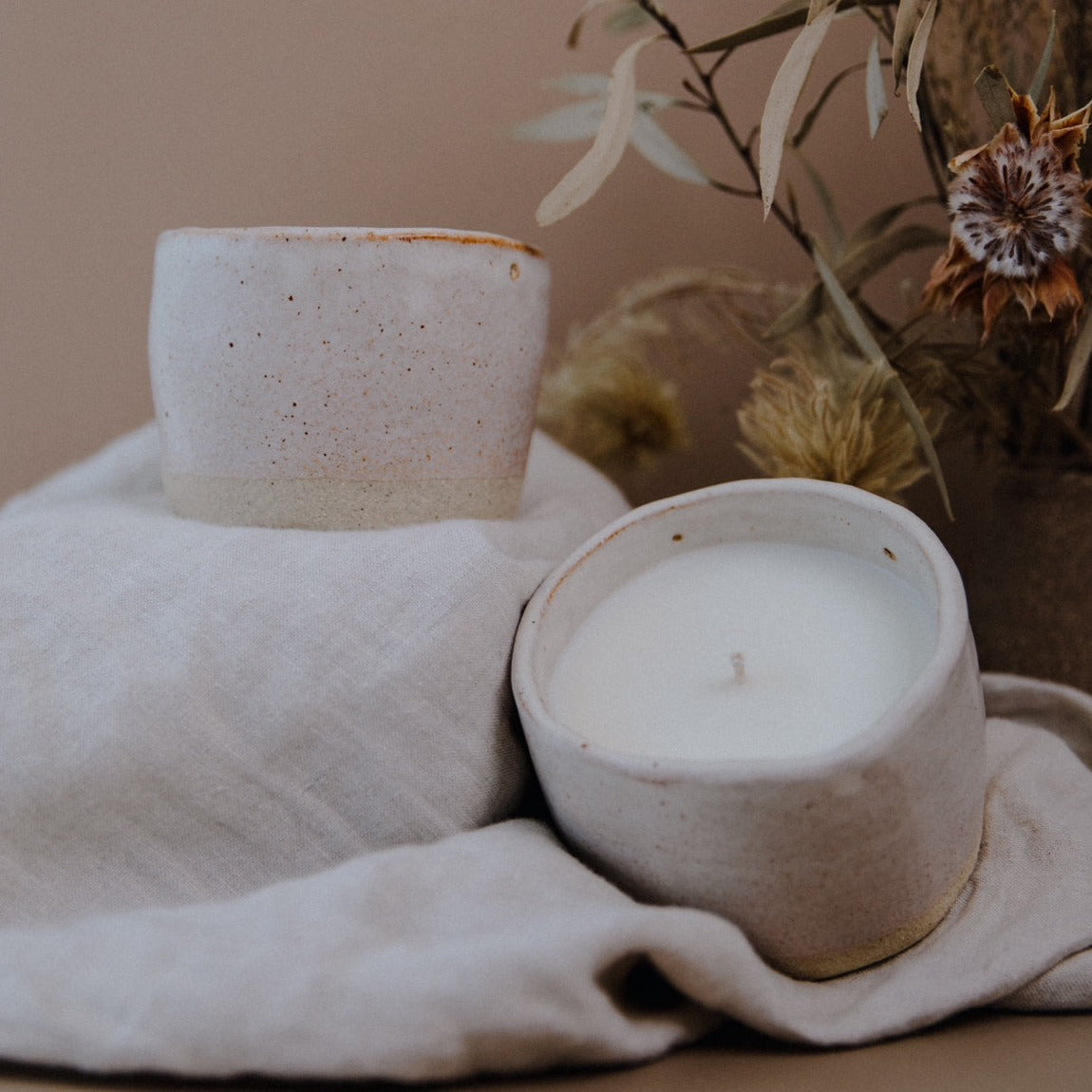 Ceramic Candle - Drift x Muddy Lotus