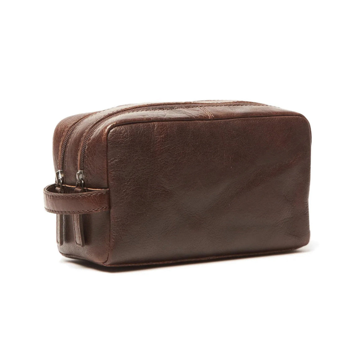 'Corso' - Men's Leather Wash Bag