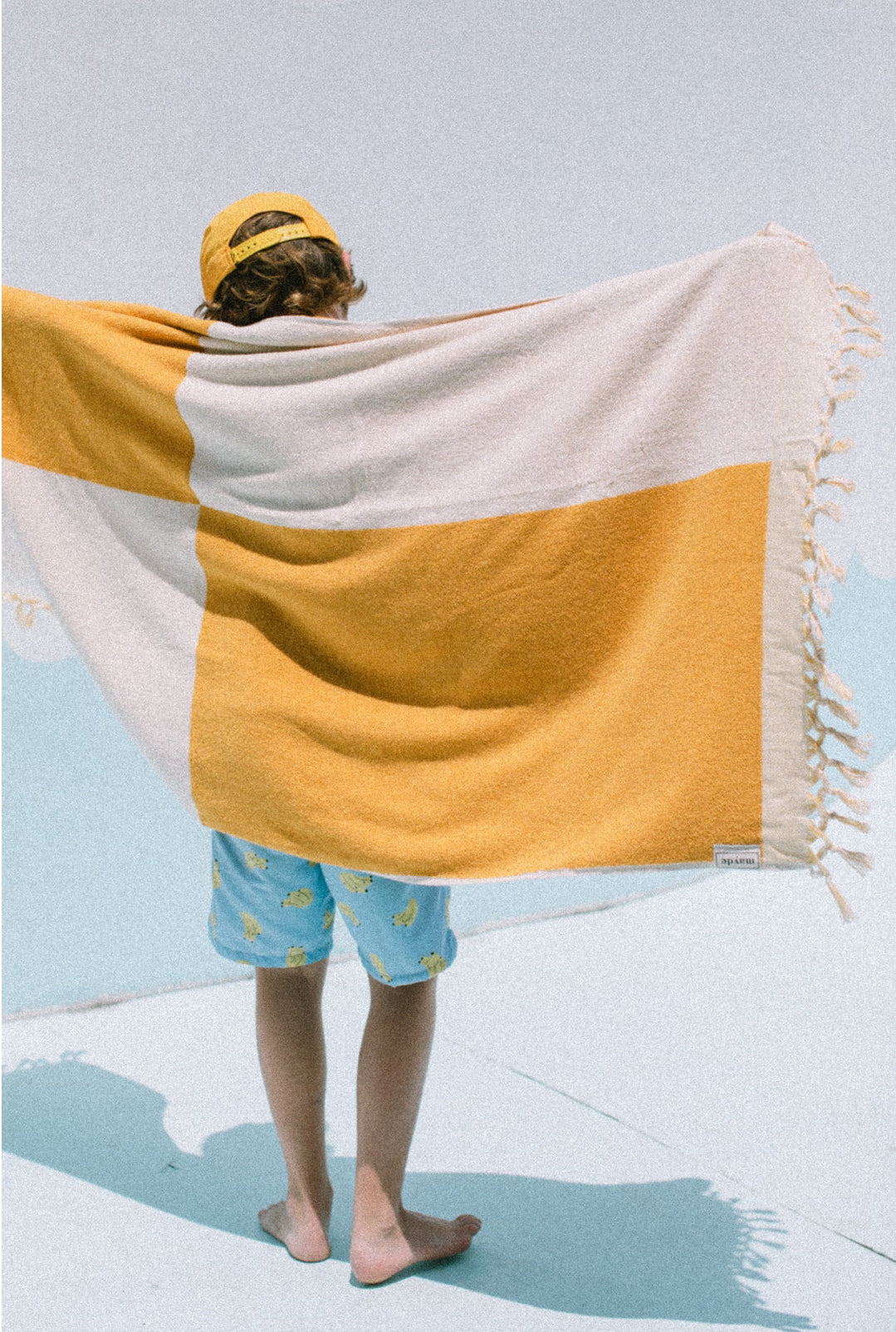 Adventure Towel - Mustard (Mayde Towels)