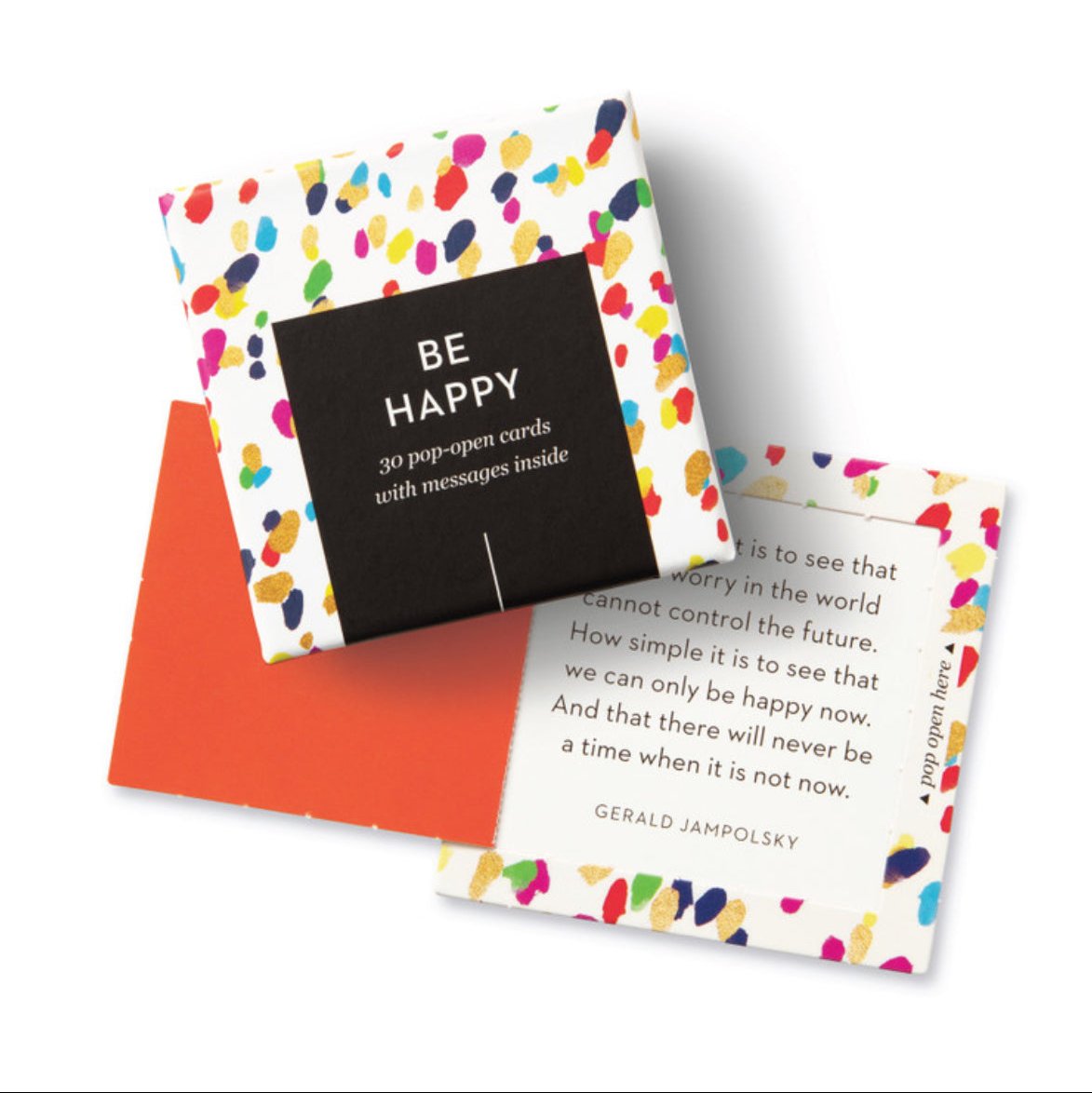 'Be Happy' - Thoughtfulls Pop Open Cards