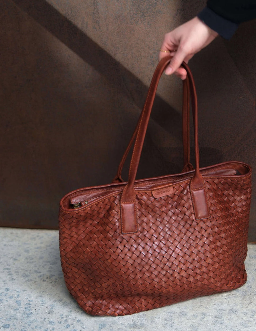 Basque Tote by Juju & Co - Amber