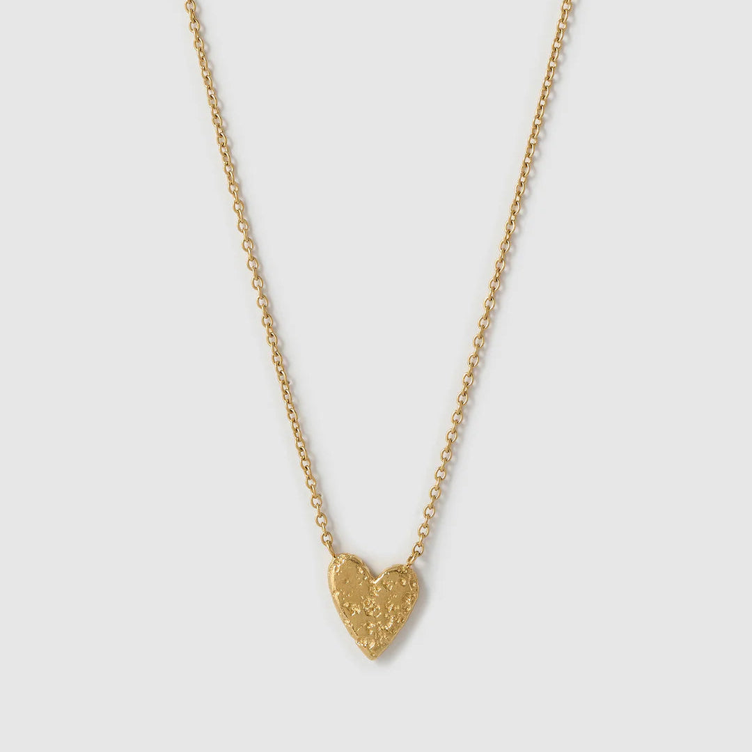 Honey Heart Gold Necklace by Arms of Eve