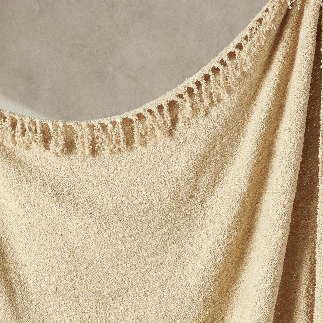 Theodore Throw - 'Ancient Scroll' (Buttermilk)