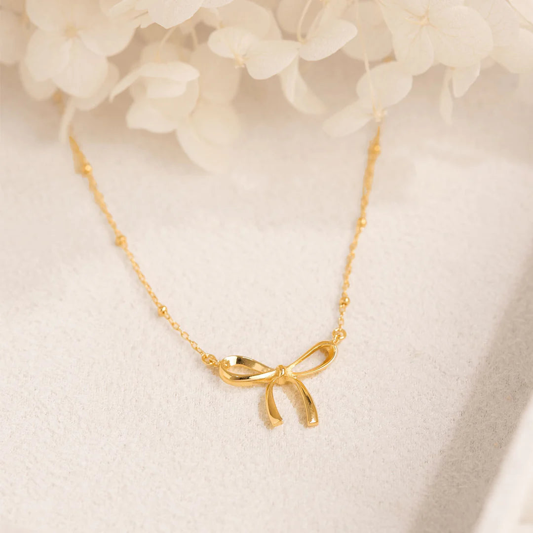 Bow Necklace by Midsummer Star