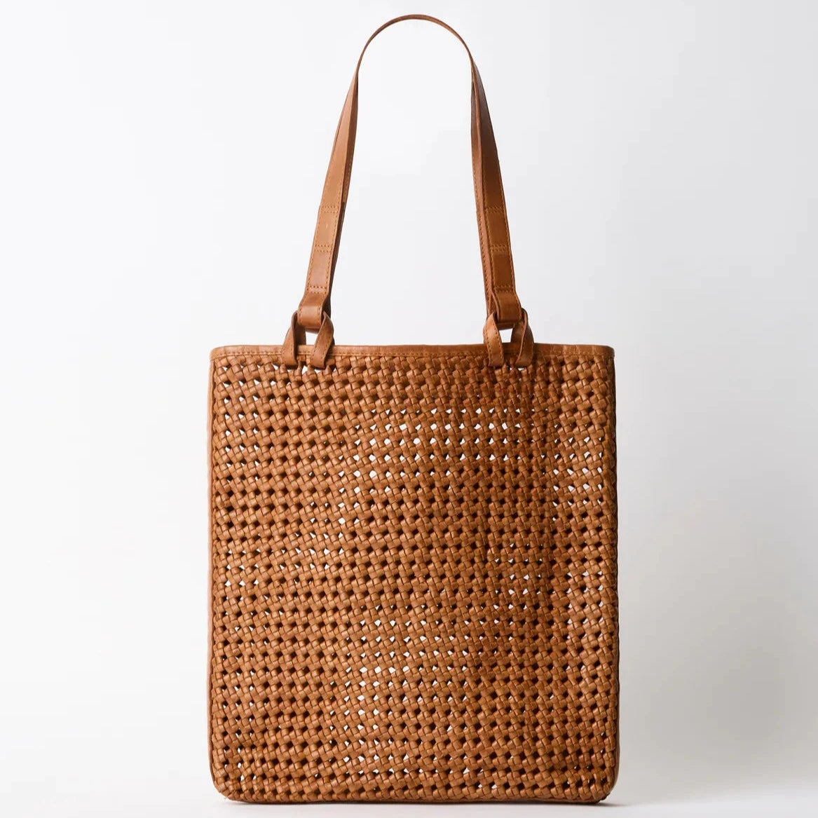 Como Leather Bag - Tan