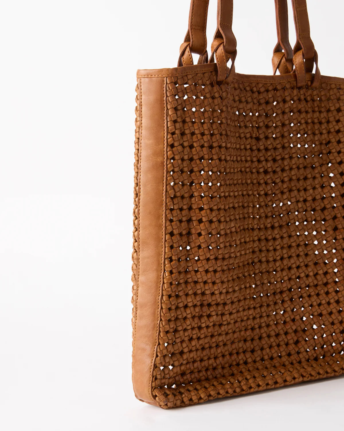 Como Leather Bag - Tan