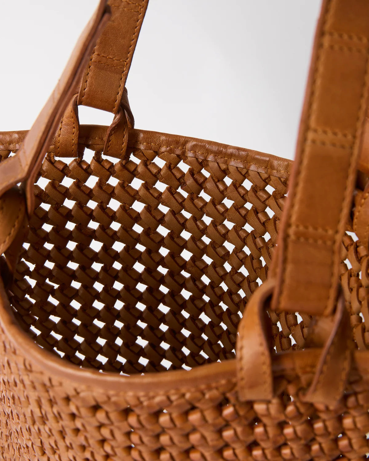 Como Leather Bag - Tan