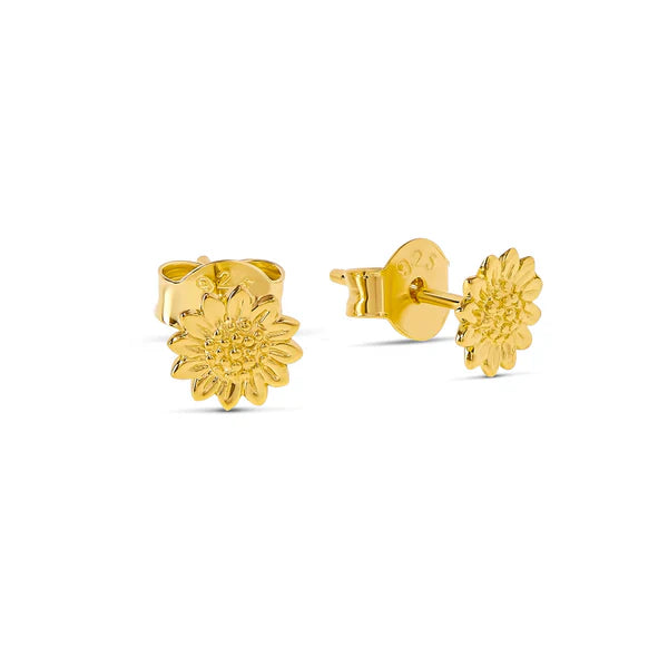 Sunflower Studs (Gold)