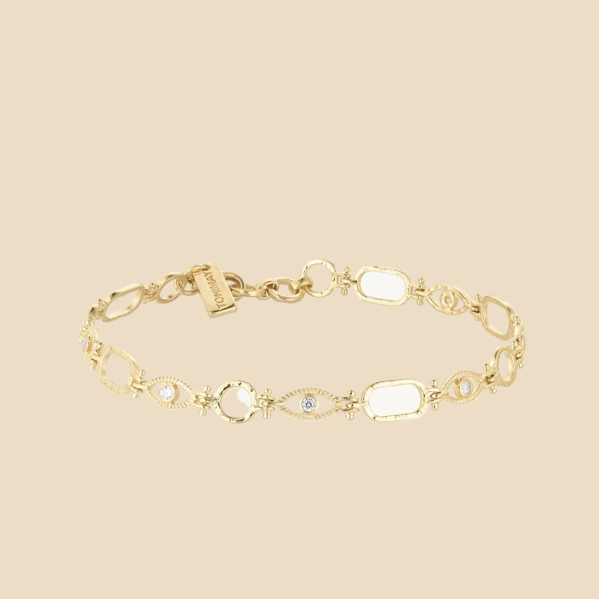 All Seeing Eye Bracelet (Gold) by Toni May