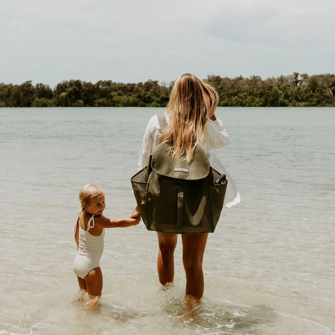 Beach Hauler Mesh Backpack - Pandanus