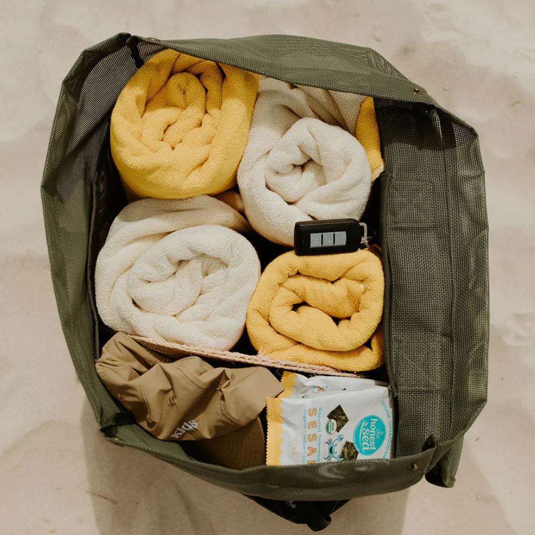 Beach Hauler Mesh Backpack - Pandanus