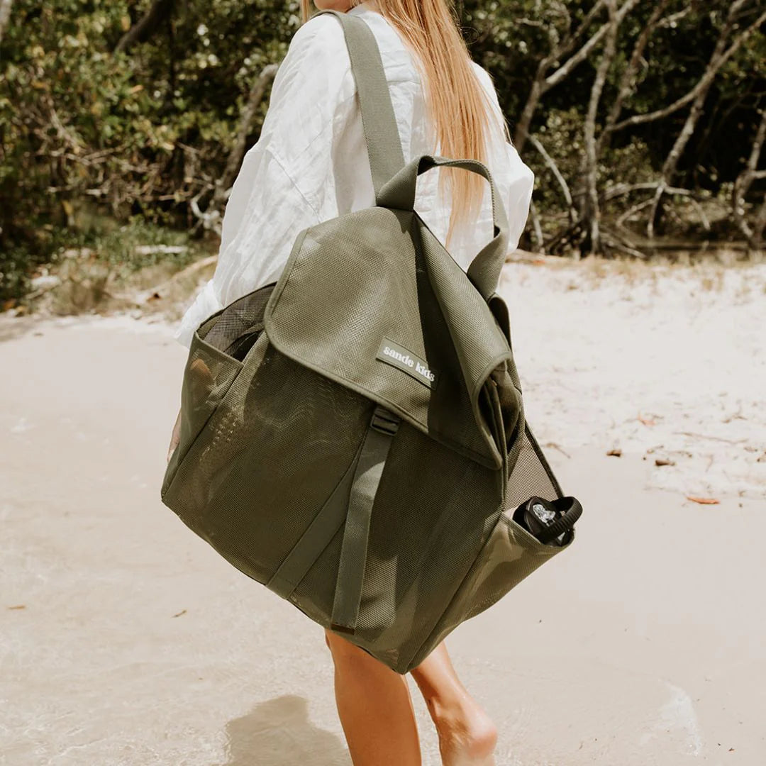 Beach Hauler Mesh Backpack - Pandanus
