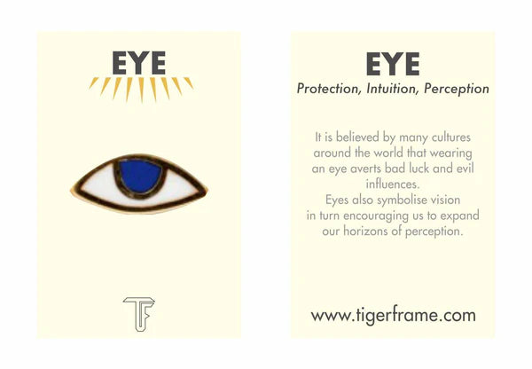 Eye Protection Bracelet - Sage Green with Hazel Eye Gold (by Tiger Frame)