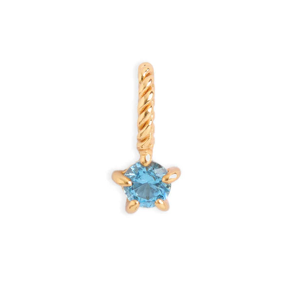 Birthstone Neck Charm (Gold)
