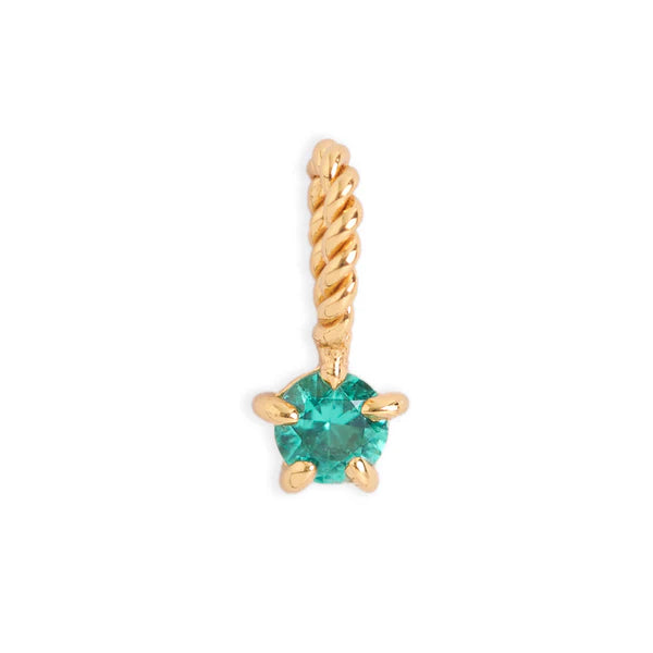Birthstone Neck Charm (Gold)