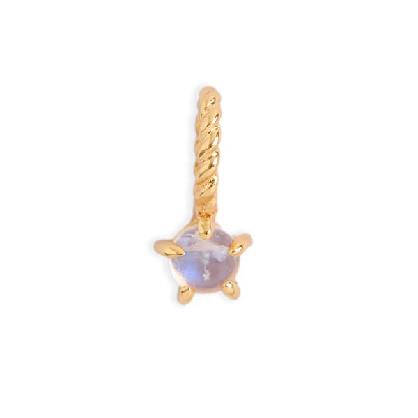 Birthstone Neck Charm (Gold)