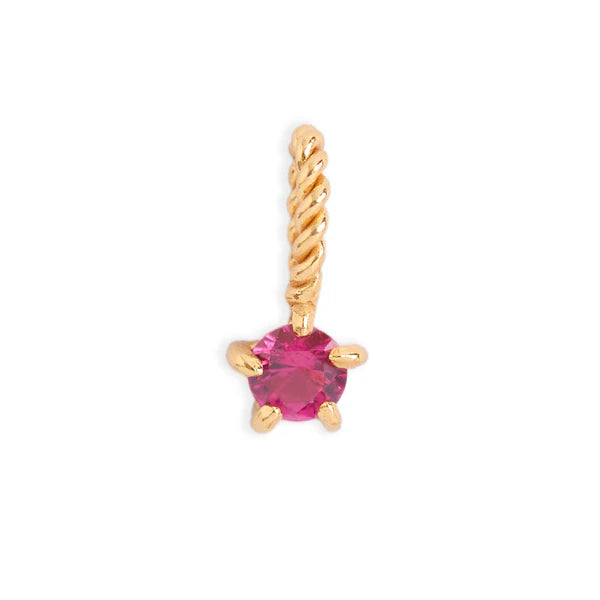 Birthstone Neck Charm (Gold)