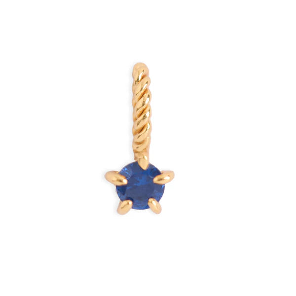 Birthstone Neck Charm (Gold)