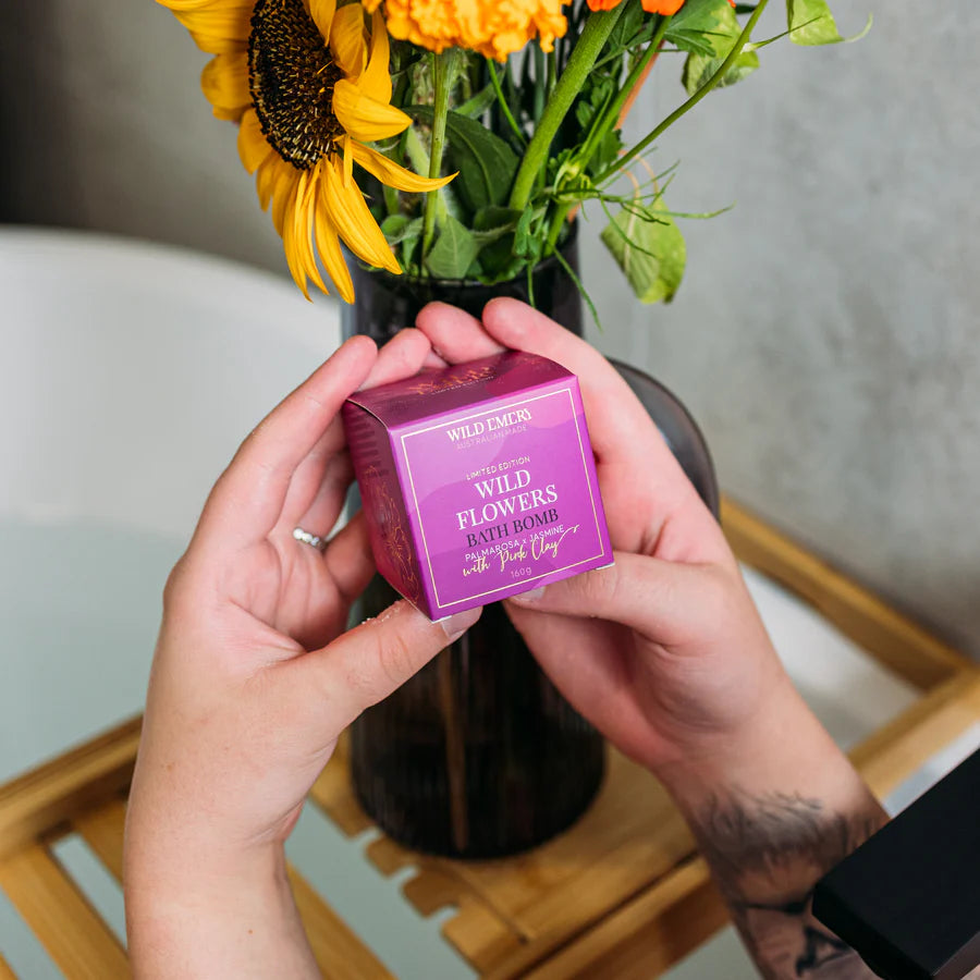 Essential Oil Bath Bombs - Wild Emery