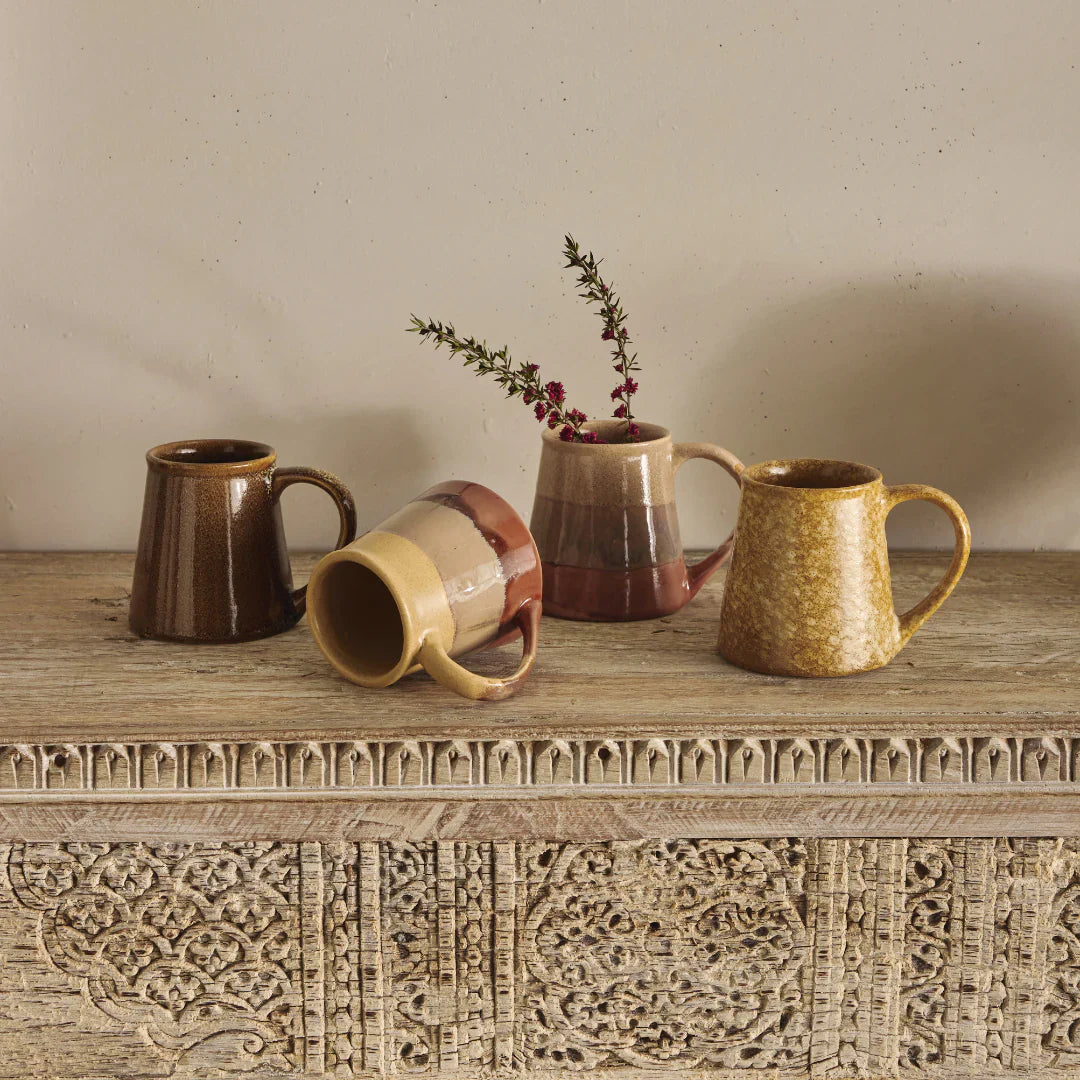 Nola Mug - Brown Trio