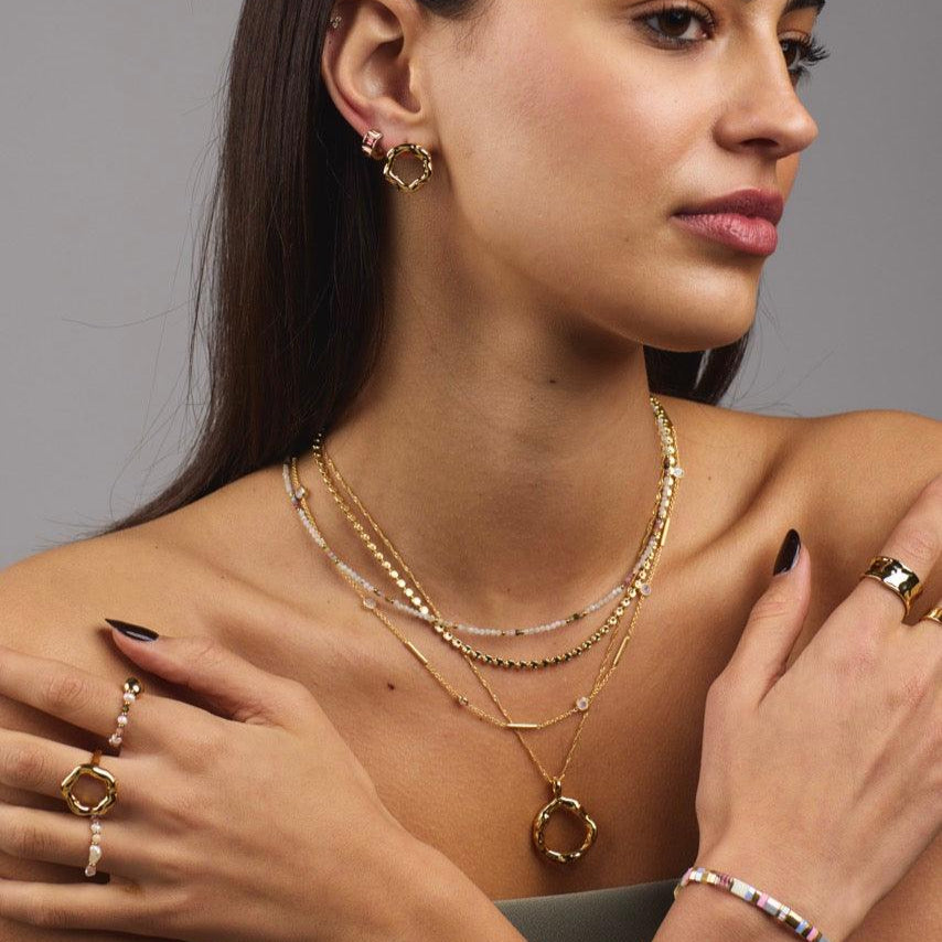 Belle Necklace (Gold) by Zafino