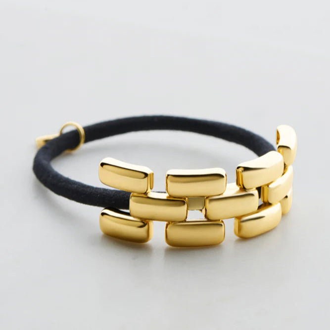 Rosie Hair Cuff (Gold) by Zafino
