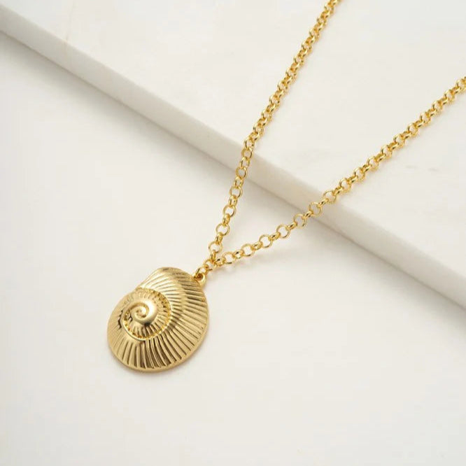 Milla Necklace (Gold) by Zafino