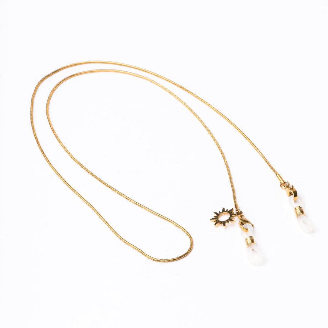 Snake Sunglasses Chain (Gold) by Sito Eyewear