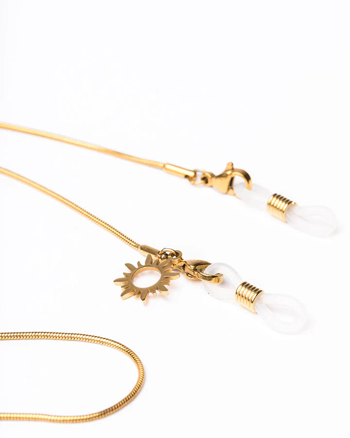 Snake Sunglasses Chain (Gold) by Sito Eyewear