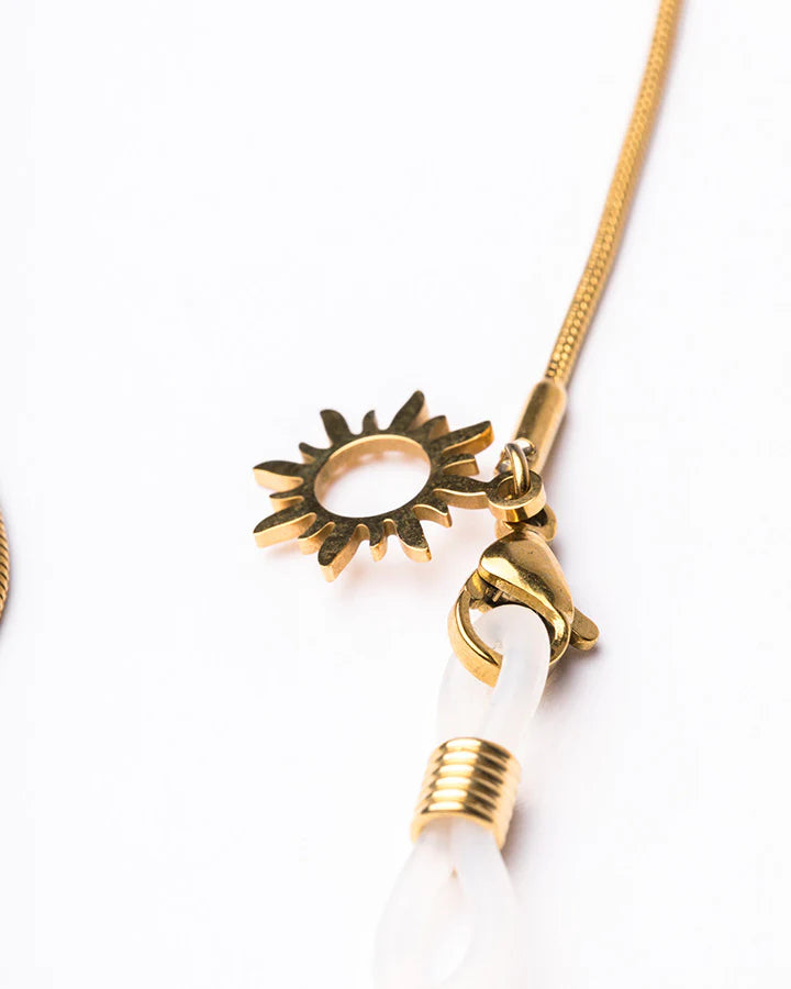 Snake Sunglasses Chain (Gold) by Sito Eyewear