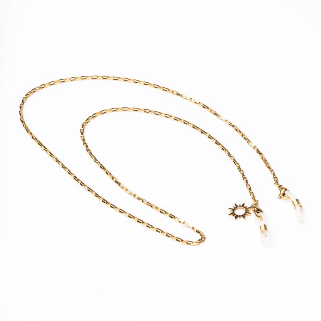 Gold Link Sunglasses Chain (Gold) by Sito Eyewear