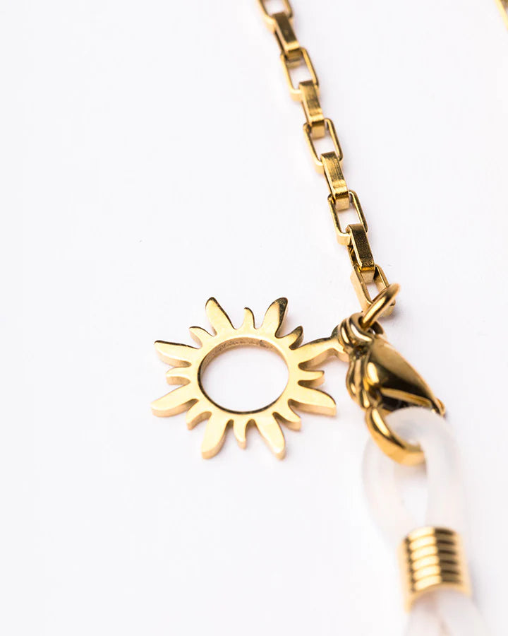 Gold Link Sunglasses Chain (Gold) by Sito Eyewear