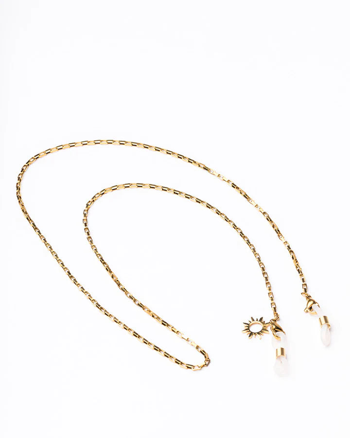 Gold Link Sunglasses Chain (Gold) by Sito Eyewear