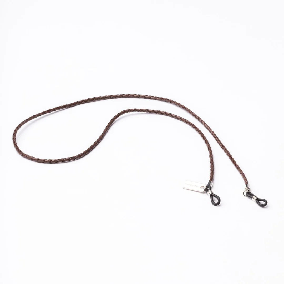 Braided Leather Sunglasses Chain by Sito Eyewear