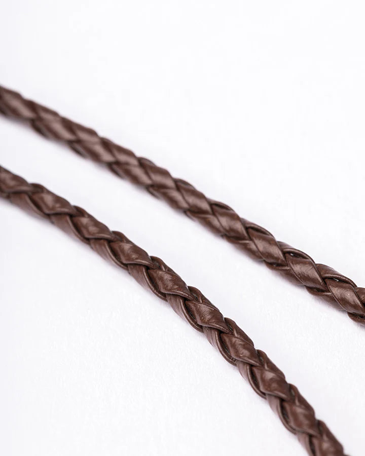 Braided Leather Sunglasses Chain by Sito Eyewear