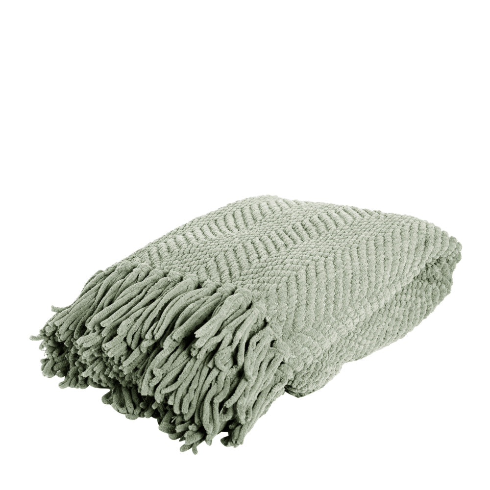 The 'Louie' Throw - Green Mist