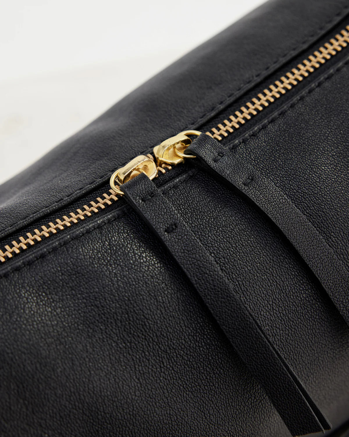 Shasta Leather Sling by Juju & Co - Black