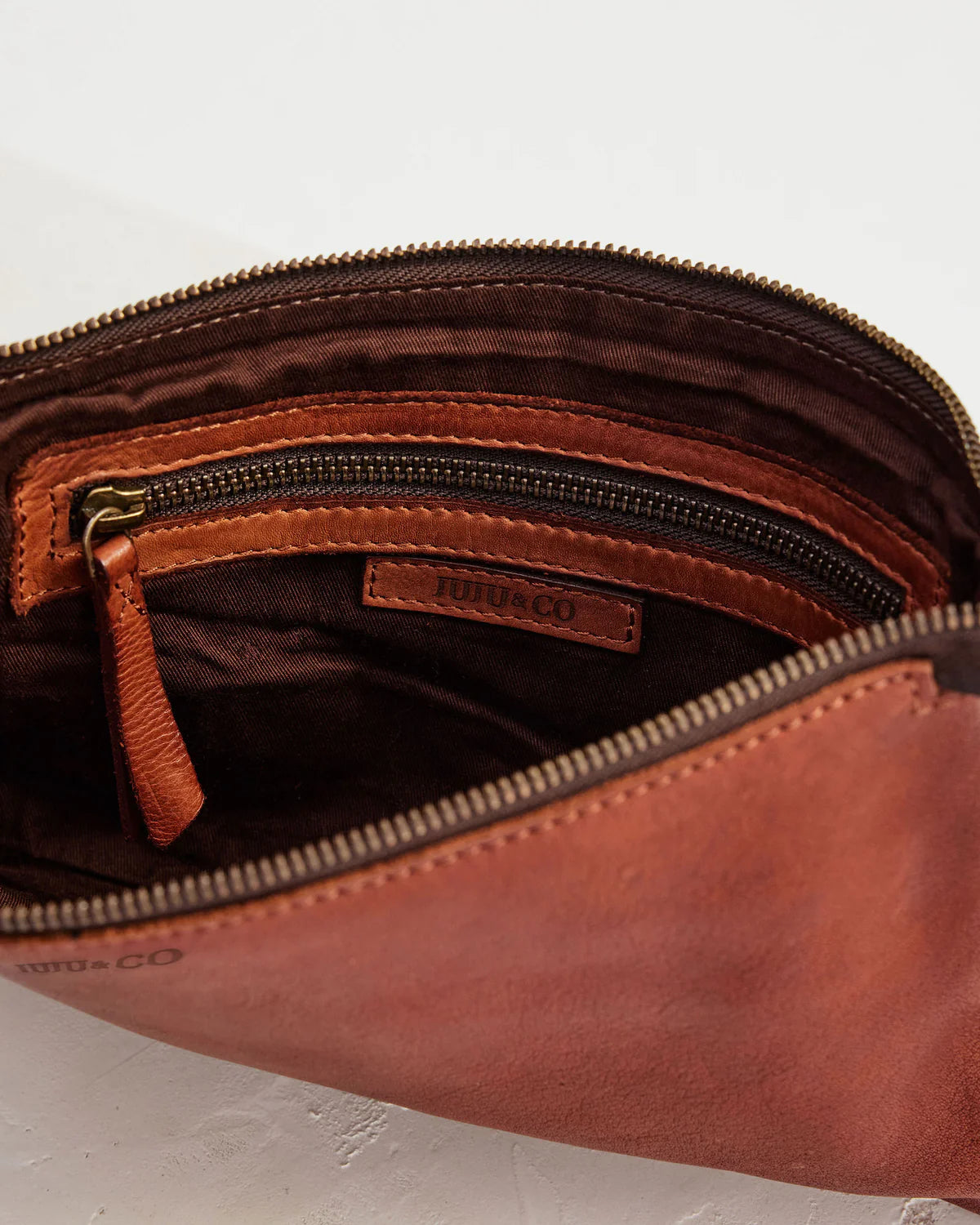 Monterey Crossbody by Juju & Co - Cognac