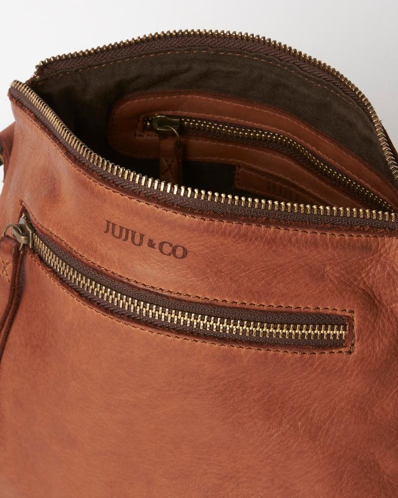 Large Essential Pouch by Juju & Co - Cognac