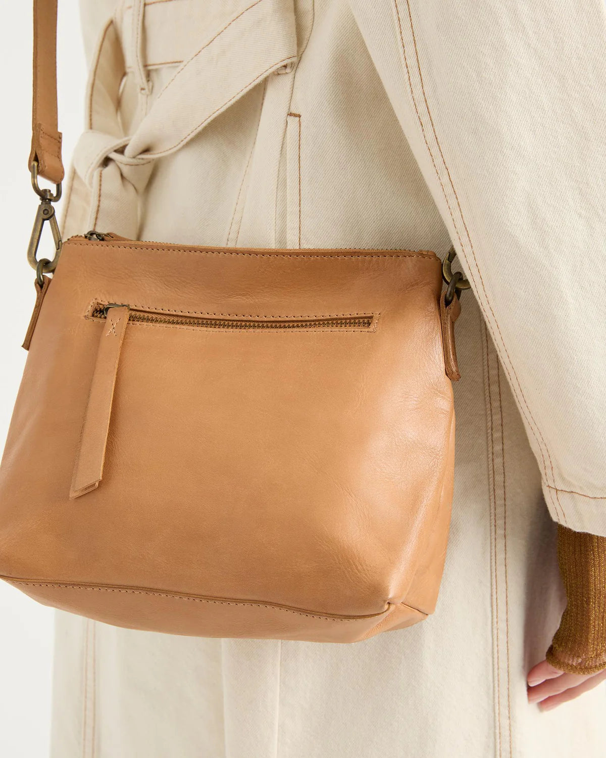 Large Essential Pouch by Juju & Co - Tan