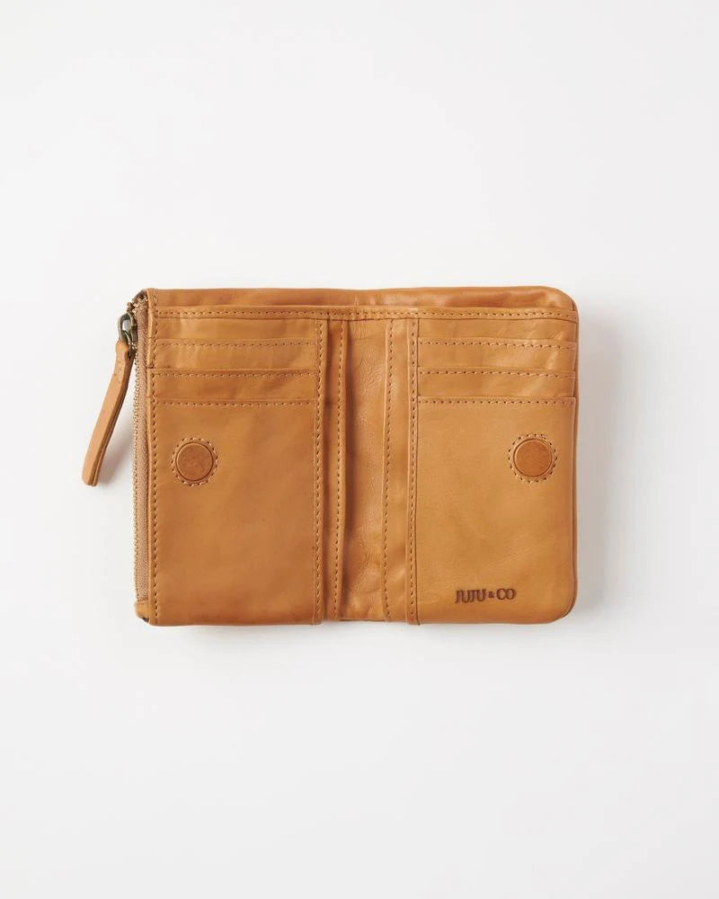 Small Capri Wallet by Juju & Co - Tan