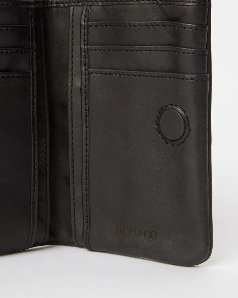 Small Capri Wallet by Juju & Co - Black