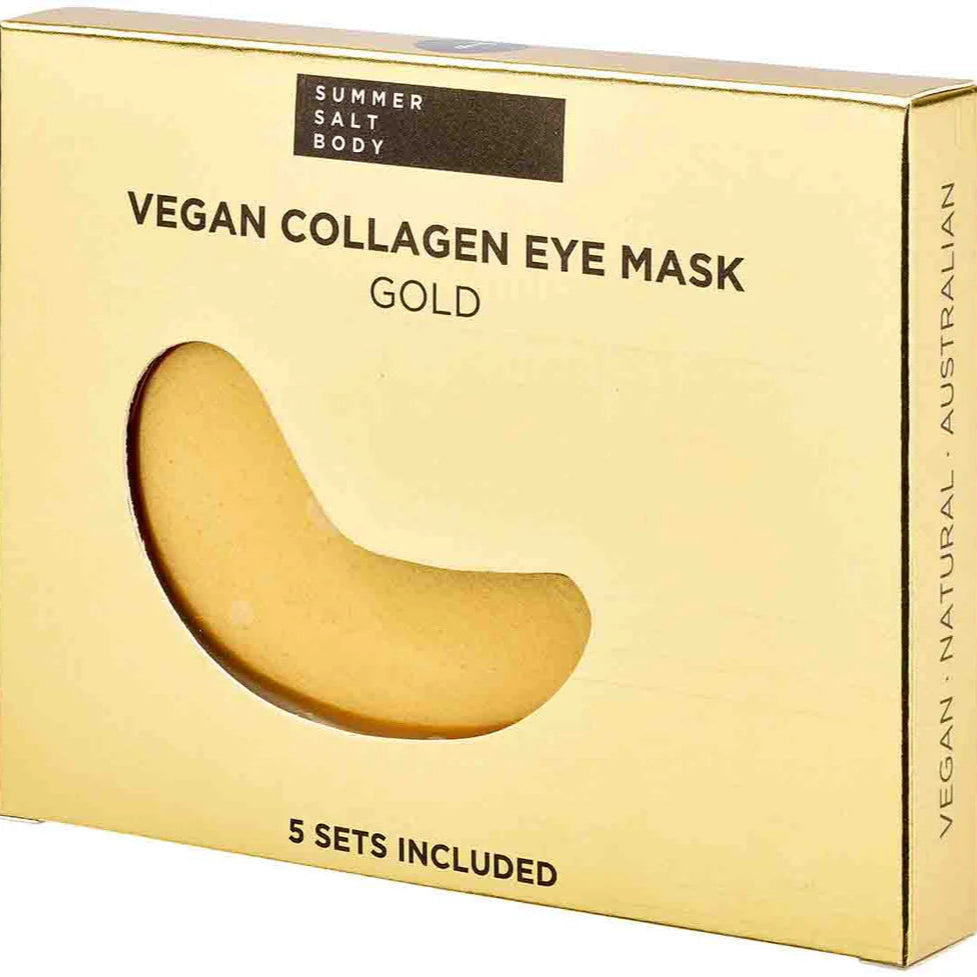 Vegan Collagen Eye Mask Gold (5 pk)