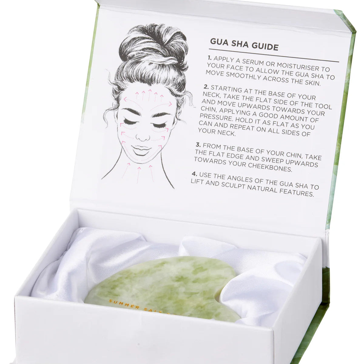 Crystal Gua Sha - Jade